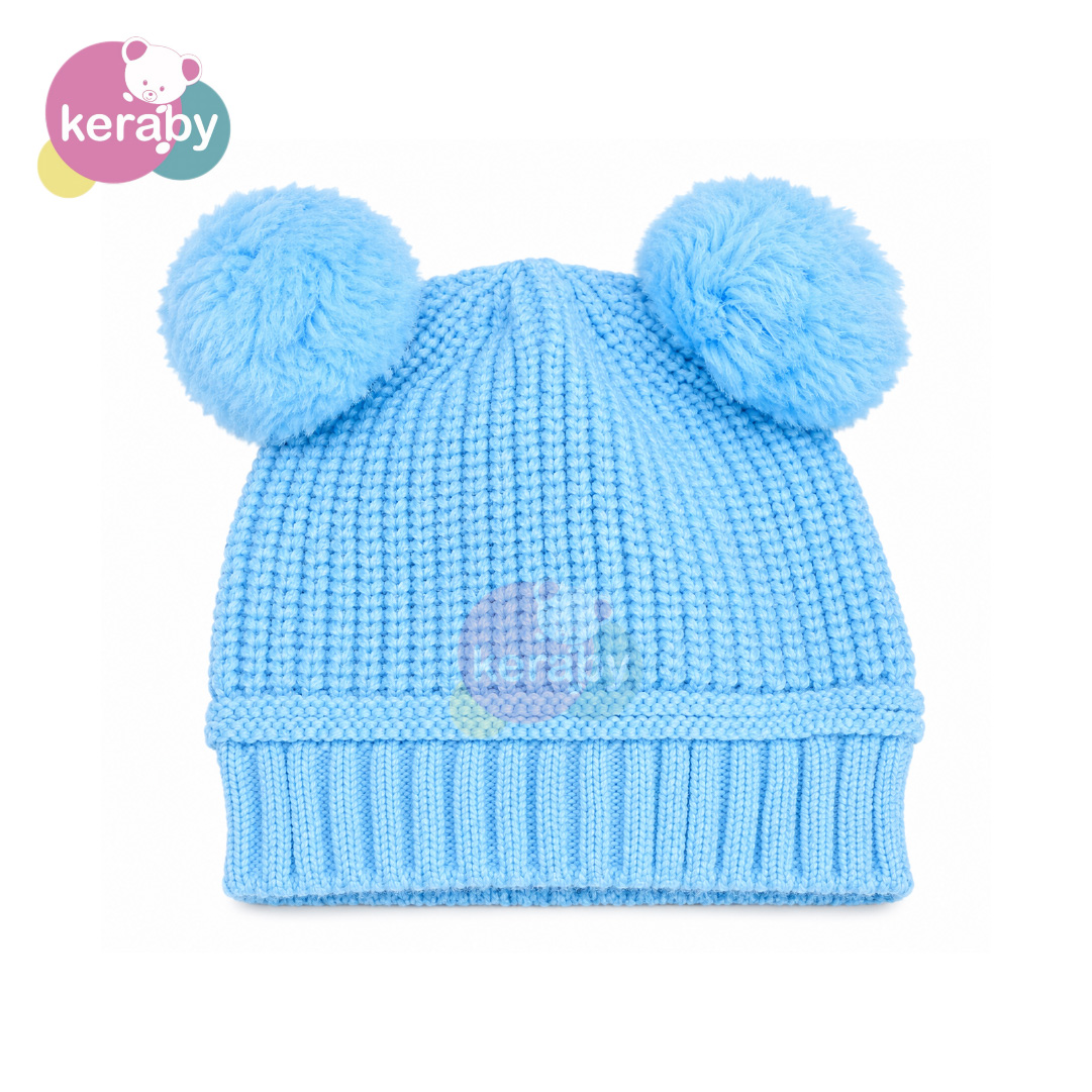 BONNET LAINE FILLE-BG8+2POMPOM — photo 10