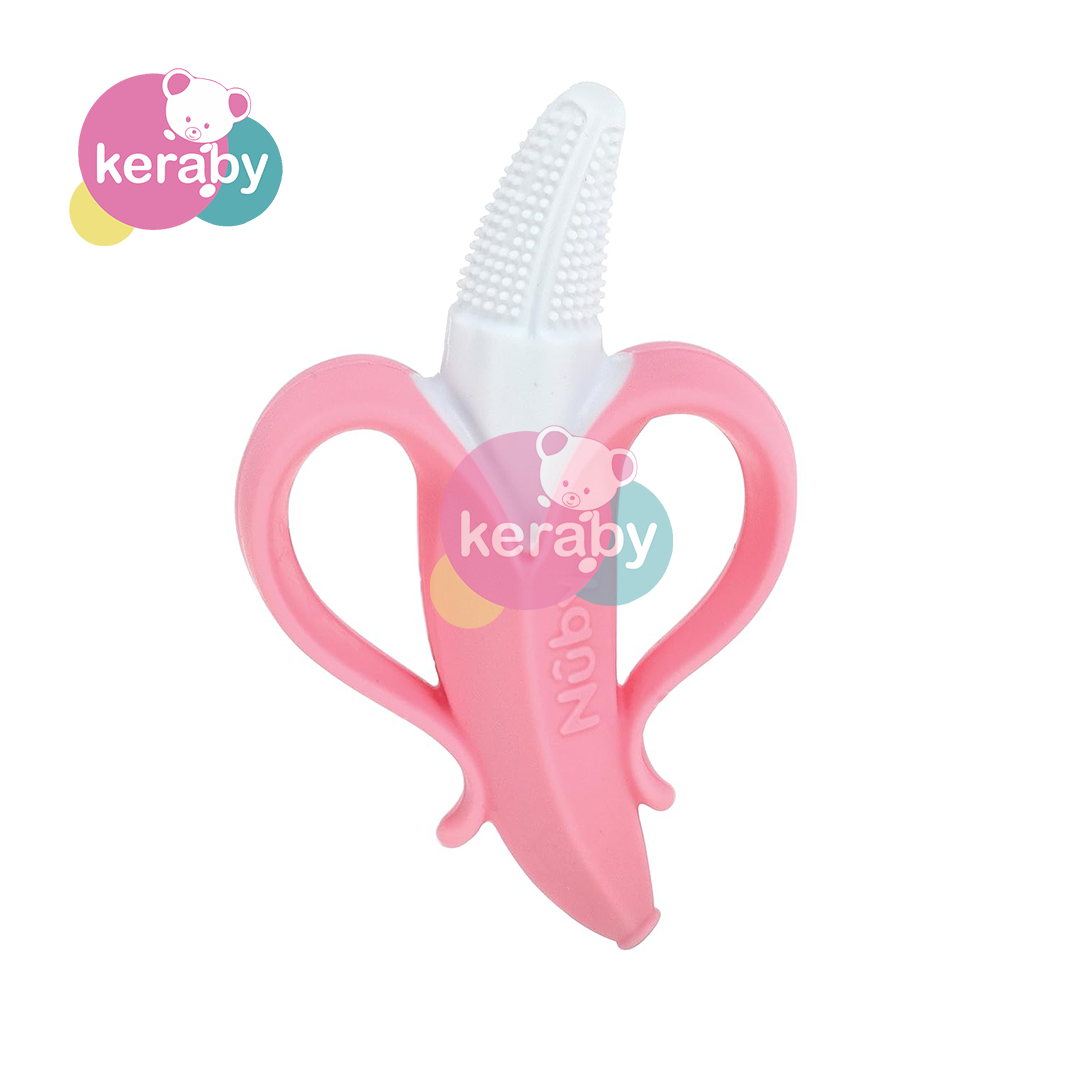 ANNEAU DE DENTITION SILICONE BANANE — photo 3