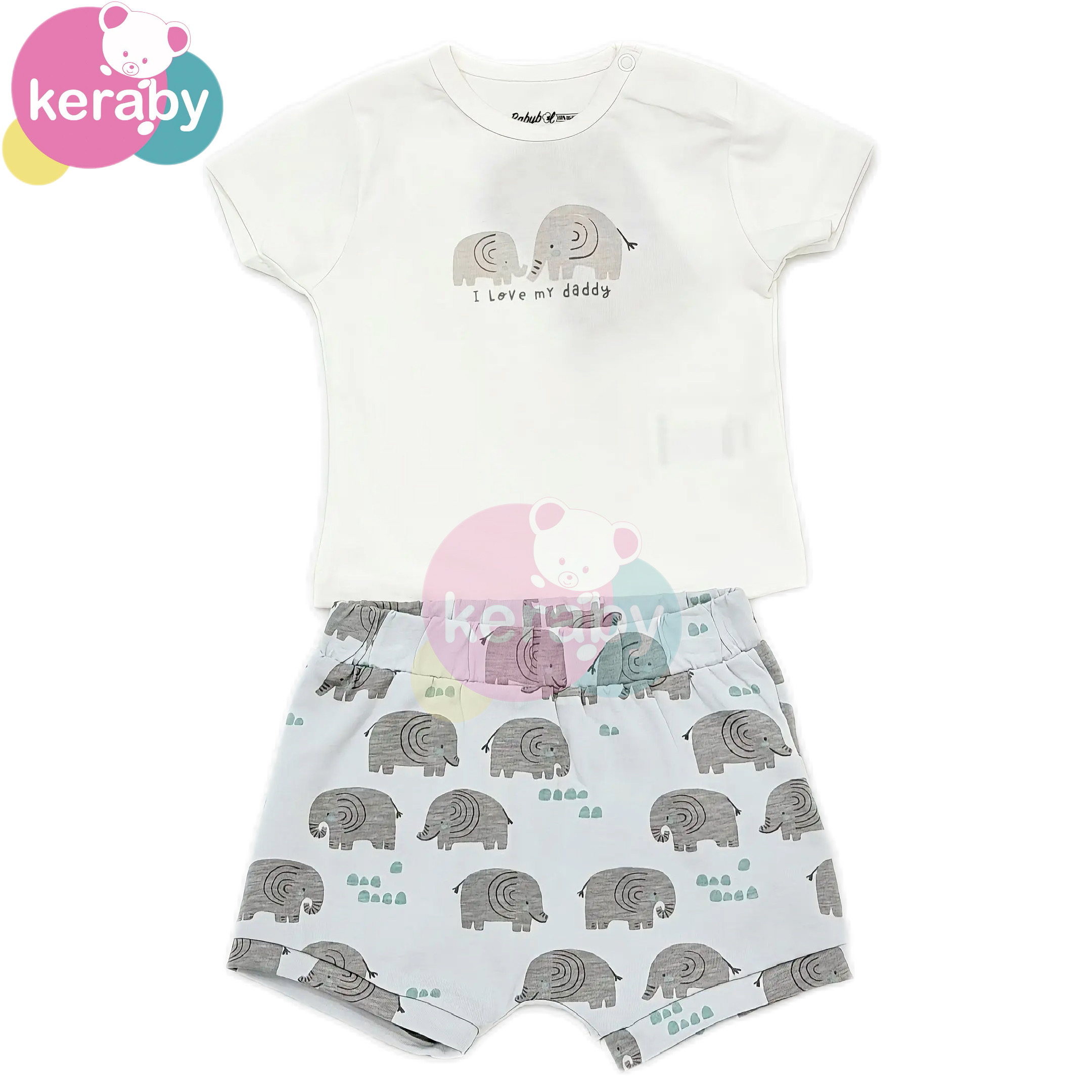 Ensemble Été Bébé Éléphants — photo 4