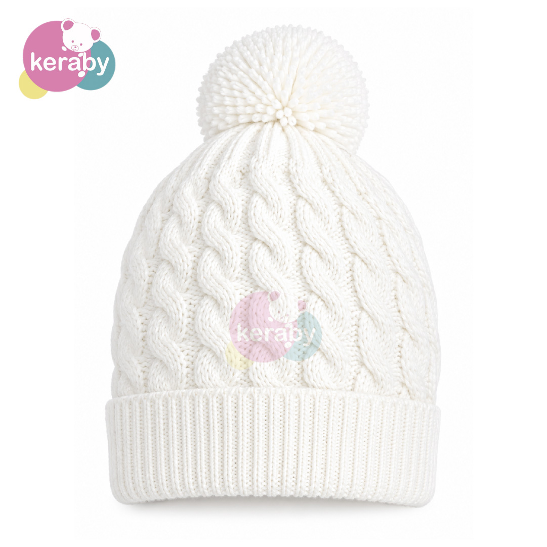 BONNET LAINE AVEC 1 PONPON-BG2 — photo 11