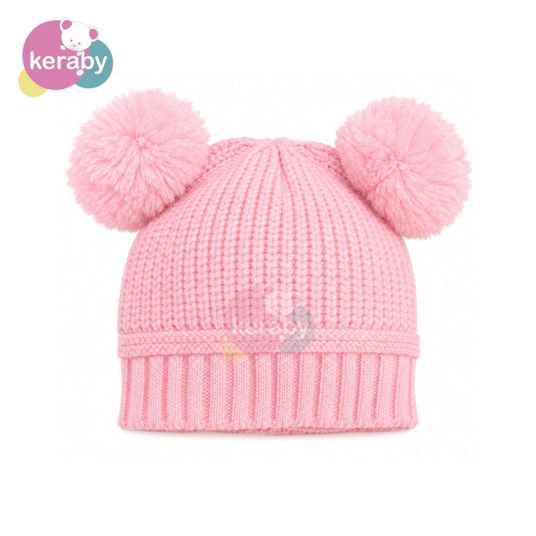 BONNET LAINE FILLE-BG8+2POMPOM — photo 11